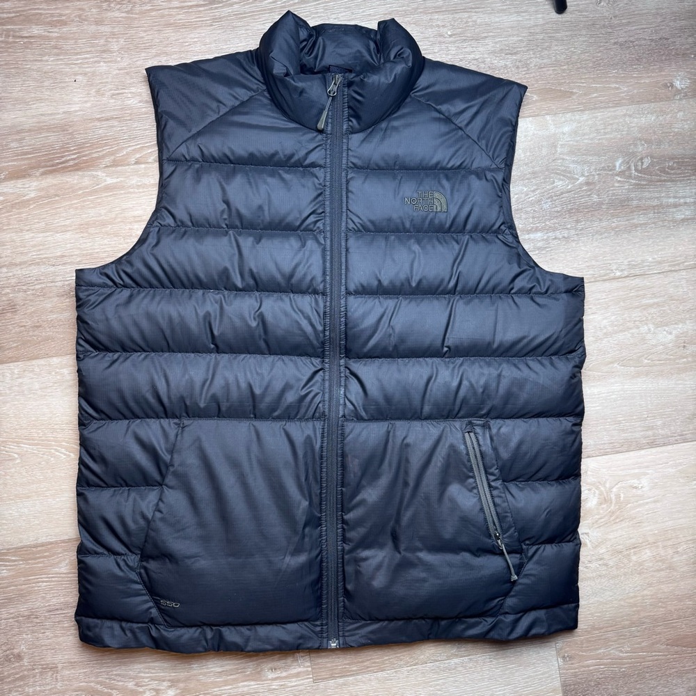 North Face 550 Men’s Puffer Vest Size XL Black